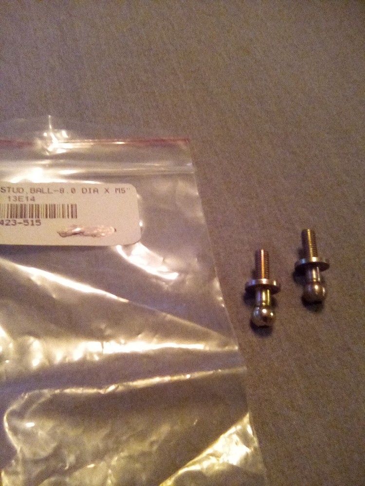 Lot Of 2 Arctic Cat OEM 0423-515 Headlight Mount Stud