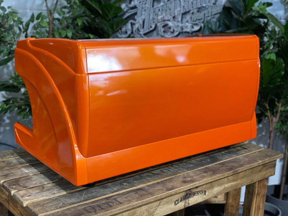 ASTORIA CALYPSO 3 GROUP ORANGE ESPRESSO COFFEE MACHINE