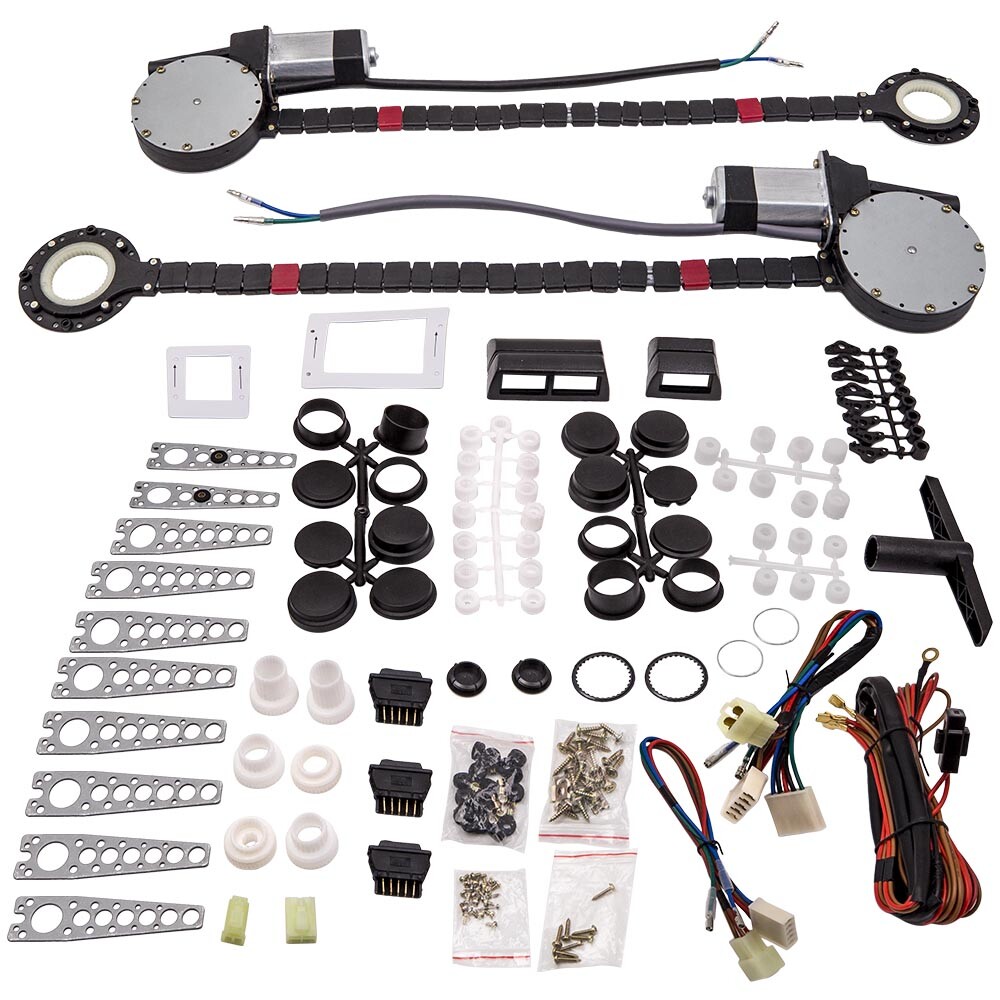 Universal  2-Door Pickup Electric Power Window Regulator Conversion Kit