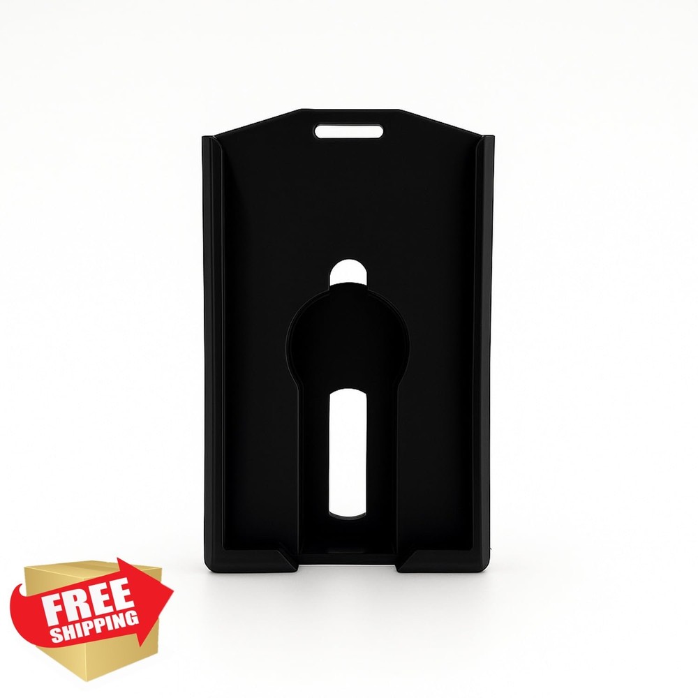 RSA ID Badge Holder Token Holder Black 2 Badge Capacity