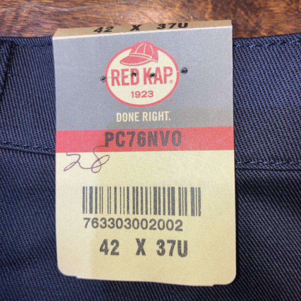 Red Kap 42 X 28 Blue Cargo Uniform Pants ￼