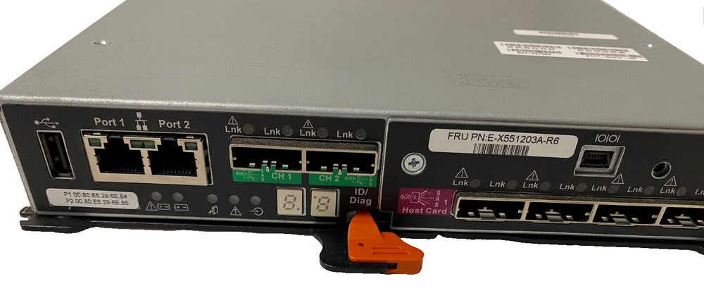 NetApp E-X551203A-R6 E5500A 12GB Controller 6Gb SAS /p