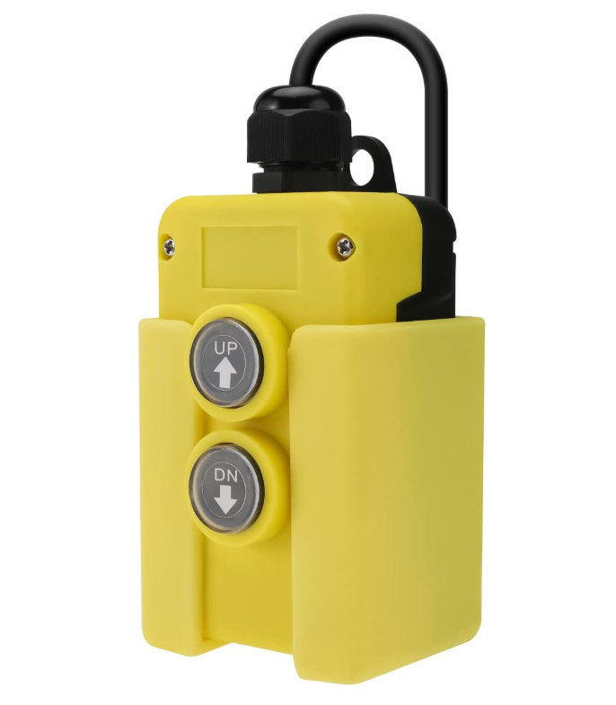 4 Wire Dump Trailer Remote Control Switch for Hydraulic Pump, 12V DC Double Acti