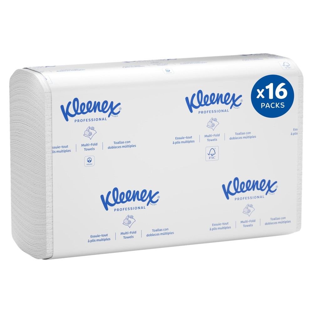 Kleenex Professional Universal Multifold Paper Towels, Bulk (01890), Absorben...