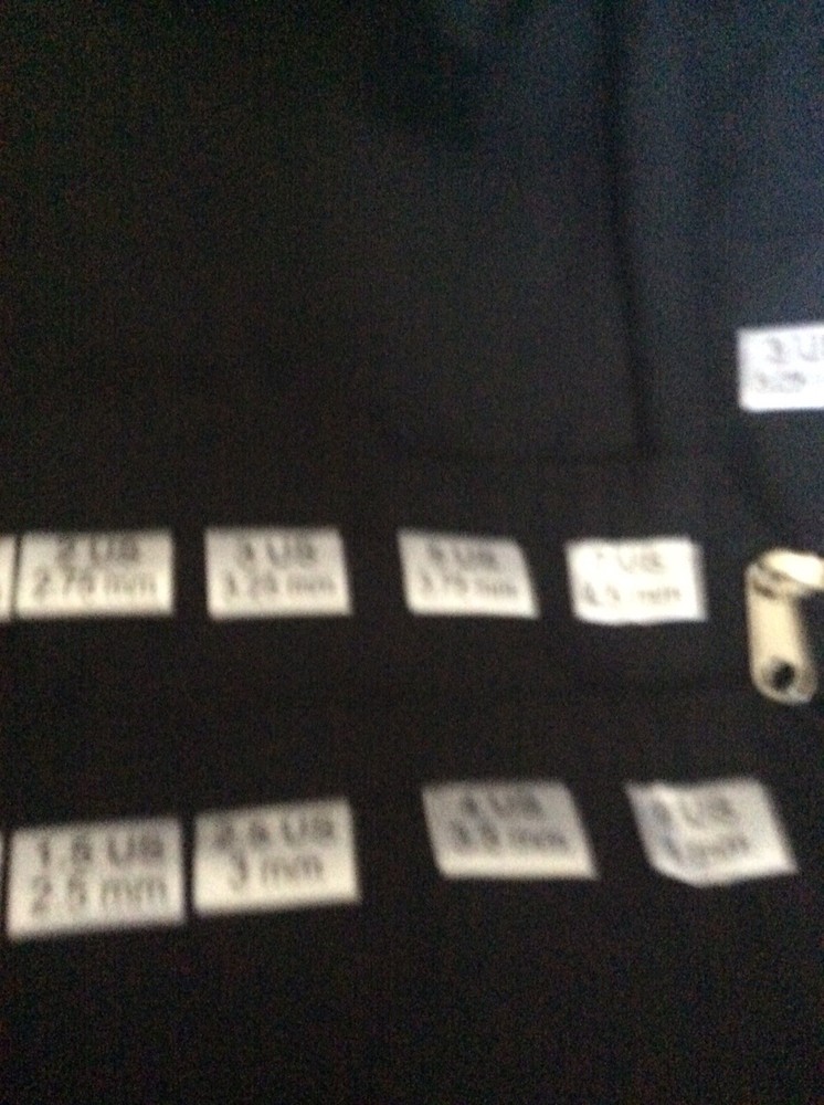 Knitting Needles Case Organizer