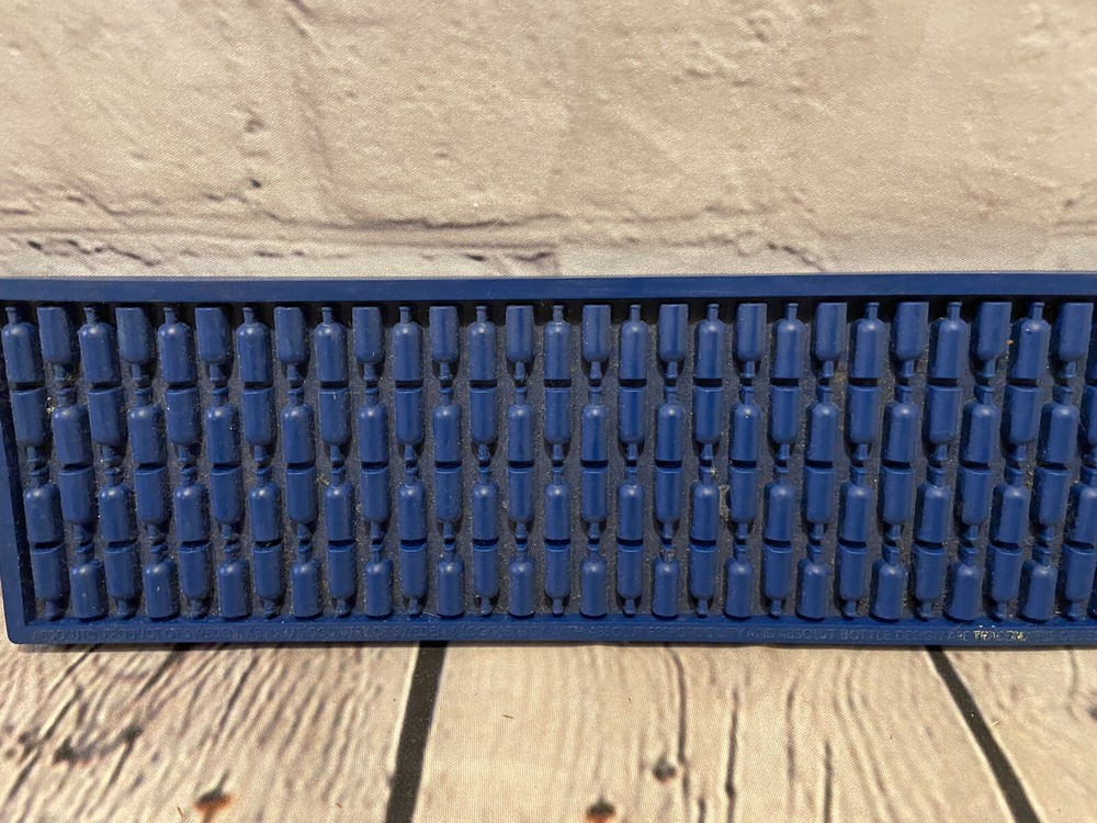 Absolut Vodka Bar Mat Wait Station Spill Drink