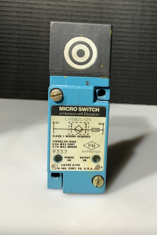 HONEYWELL DIVISION MICRO SWITCH LYS02C-2S ($49.99 OBO!!!)