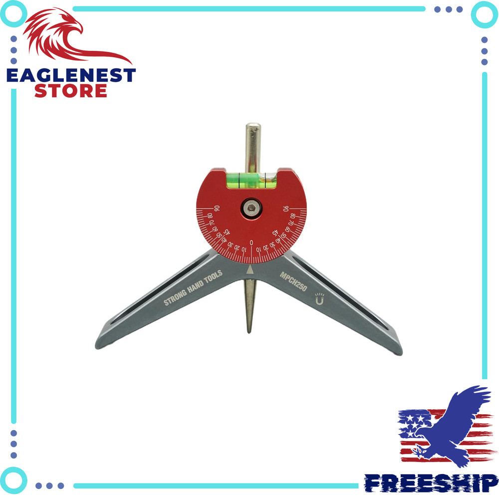 Magnetic Pipe Centering Tool - 360° Rotatable Dial - Aluminum