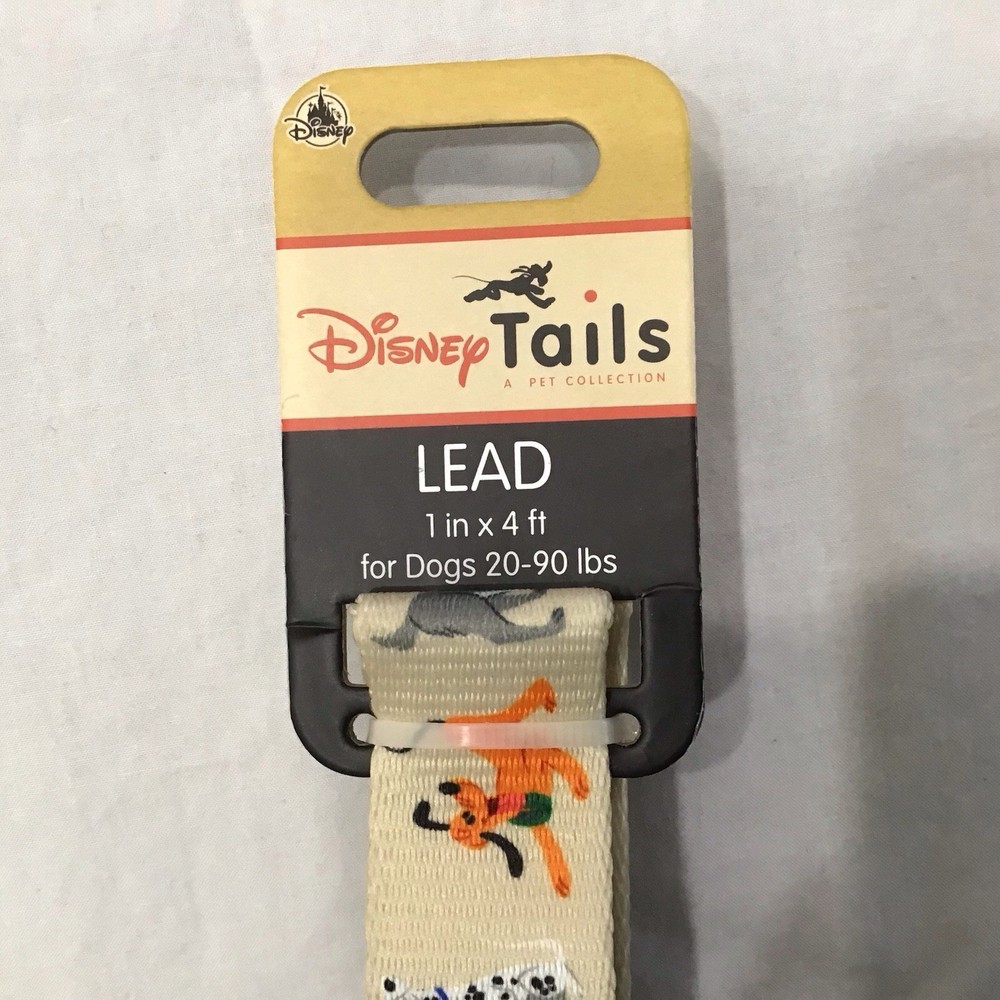 Disney Trails Pet Lead 1” X 4ft Dogs 20-90lbs / New