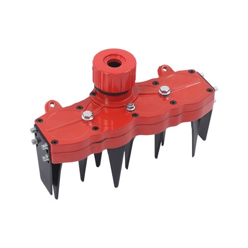 Multi-Function 4-Tooth Weeding Wheel Weeding Attachment Wheel Grass Remover Tool