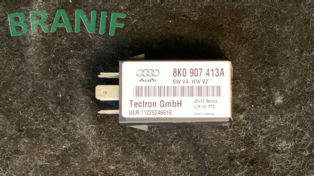 AUDI Engine Compartment Power Fuse Relay 8K0907413A #649