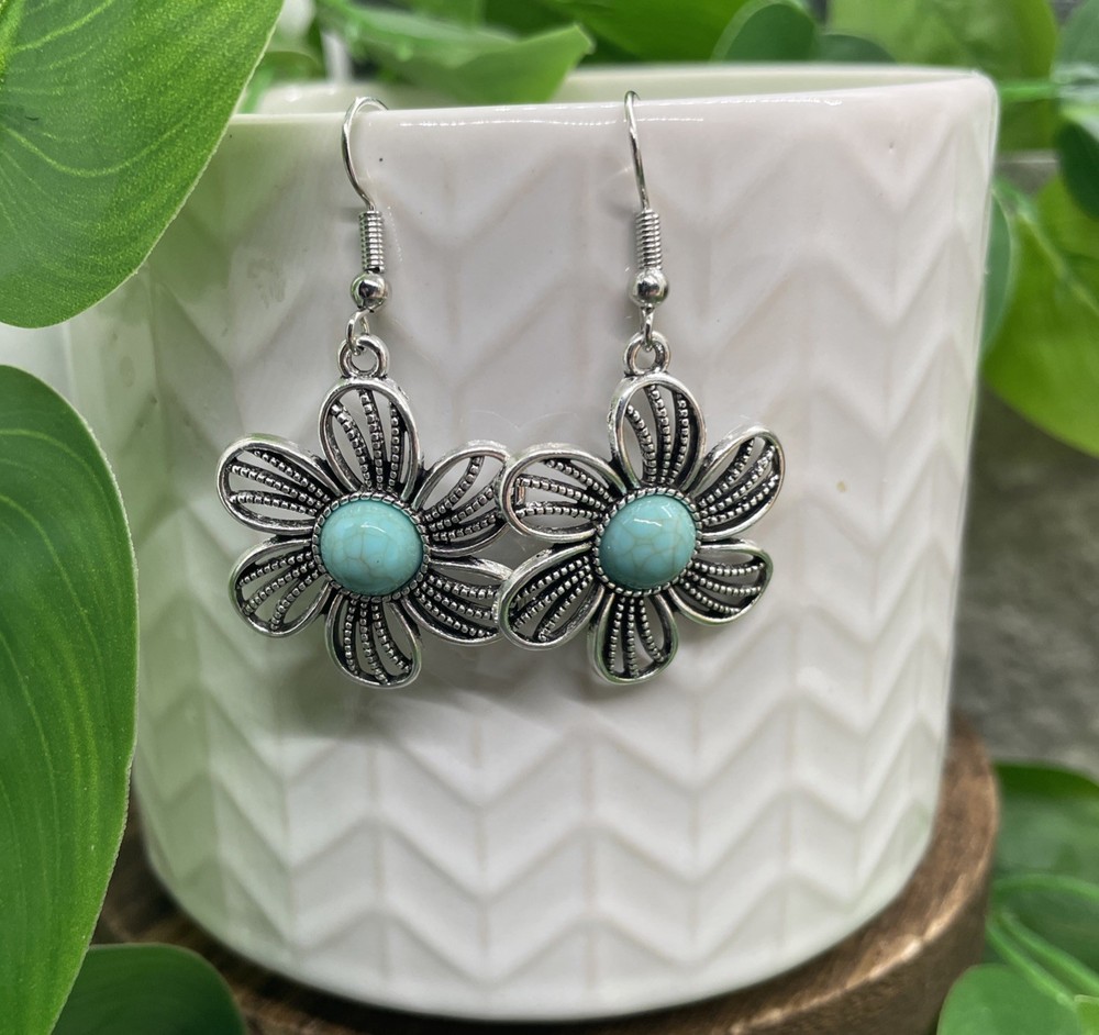 1.5” Earring Set Bohemian Retro Ethnic Tribal Dangle Drop New Free Ship B8522