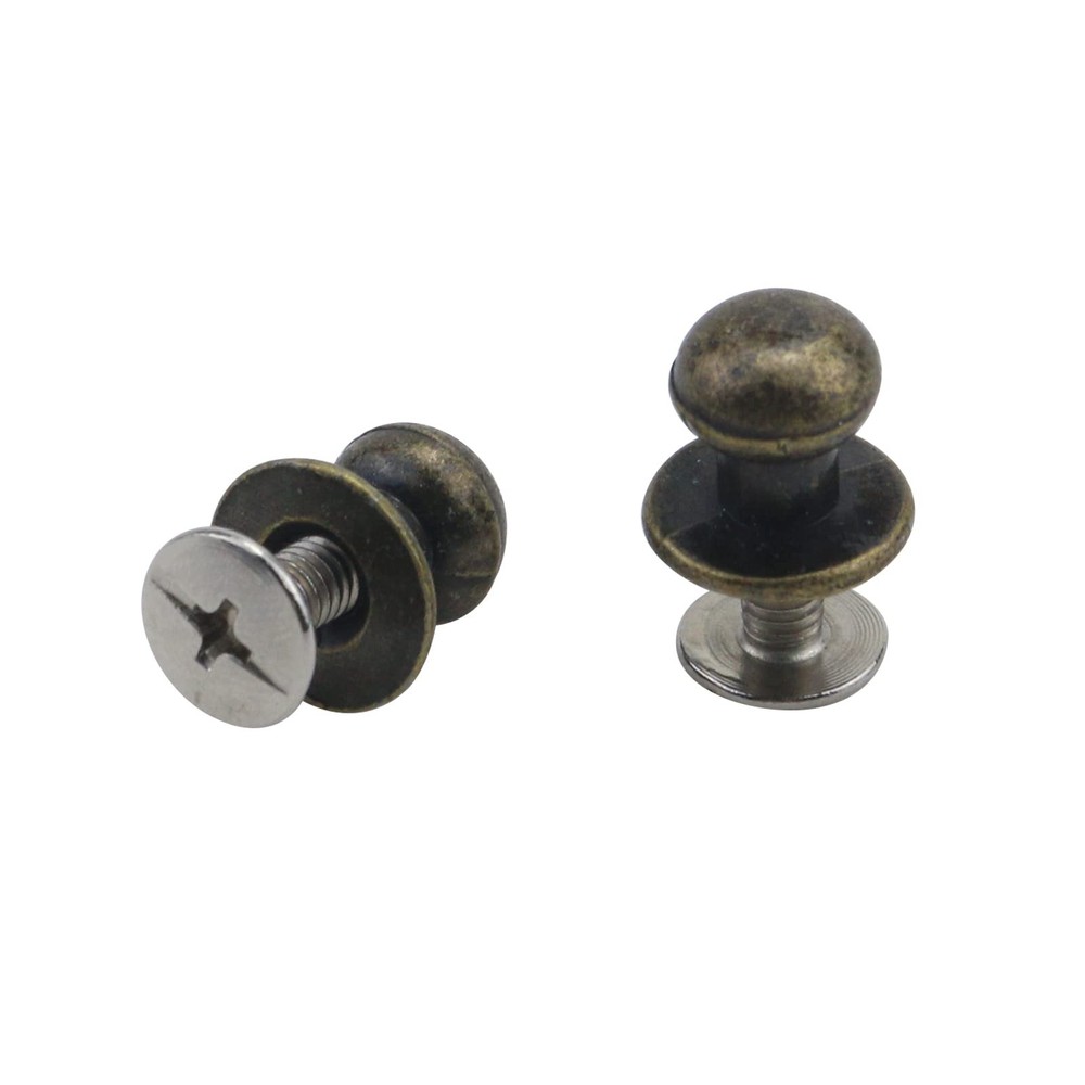 T Tulead Mini Knobs Metal Knobs Cabinet Hardware Knobs Bronze Knobs Dresser P...