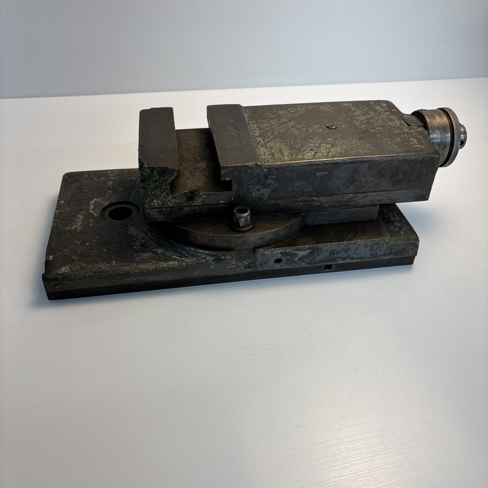 Vintage Precision Compound Slide Table Milling Drill Press Fixture