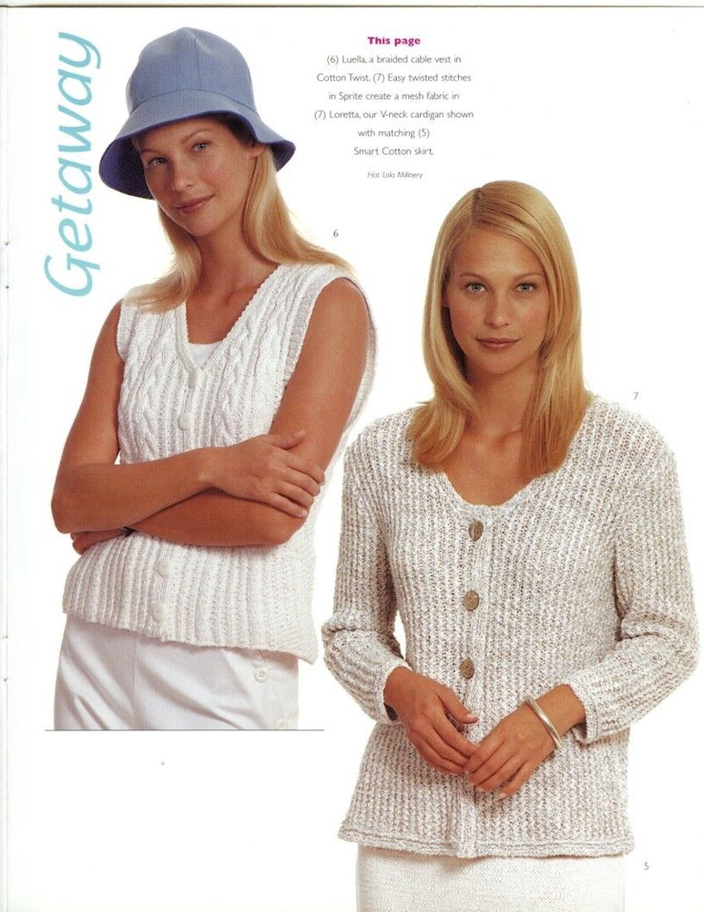 Berroco Getaway #190, Ten Women's Patterns