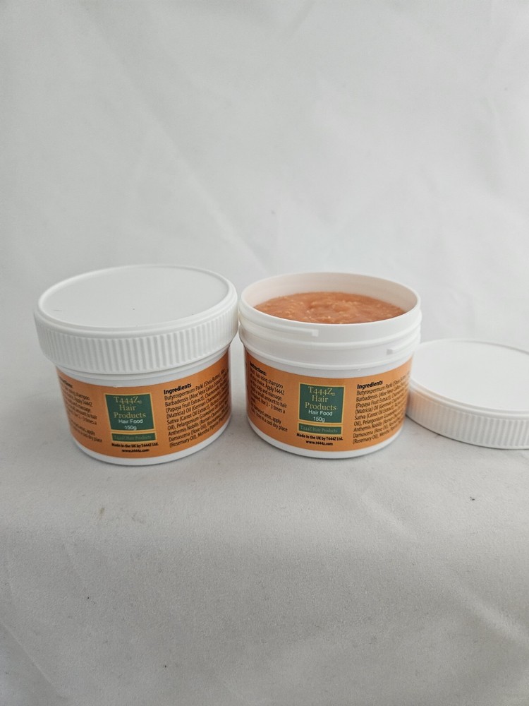 T444Z Hair Food Challenge X  2 Jars