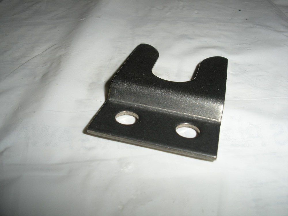 SMALL PROFILE TWO-WAY CB RADIO MICROPHONE MIKE CLIP GREY HOLDER BRACKET MOUNT