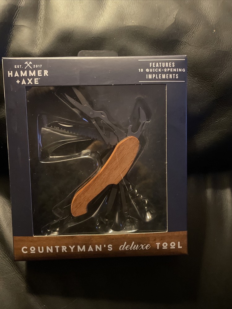 Country Man Deluxe Tool Hammer And Axe