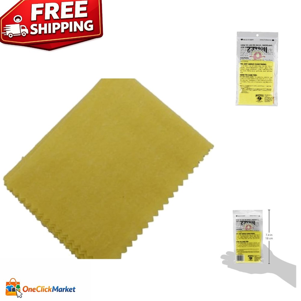 Pre-Treated No. 9 Rust and Lead Cleaning Cloth - Essential for Shooters