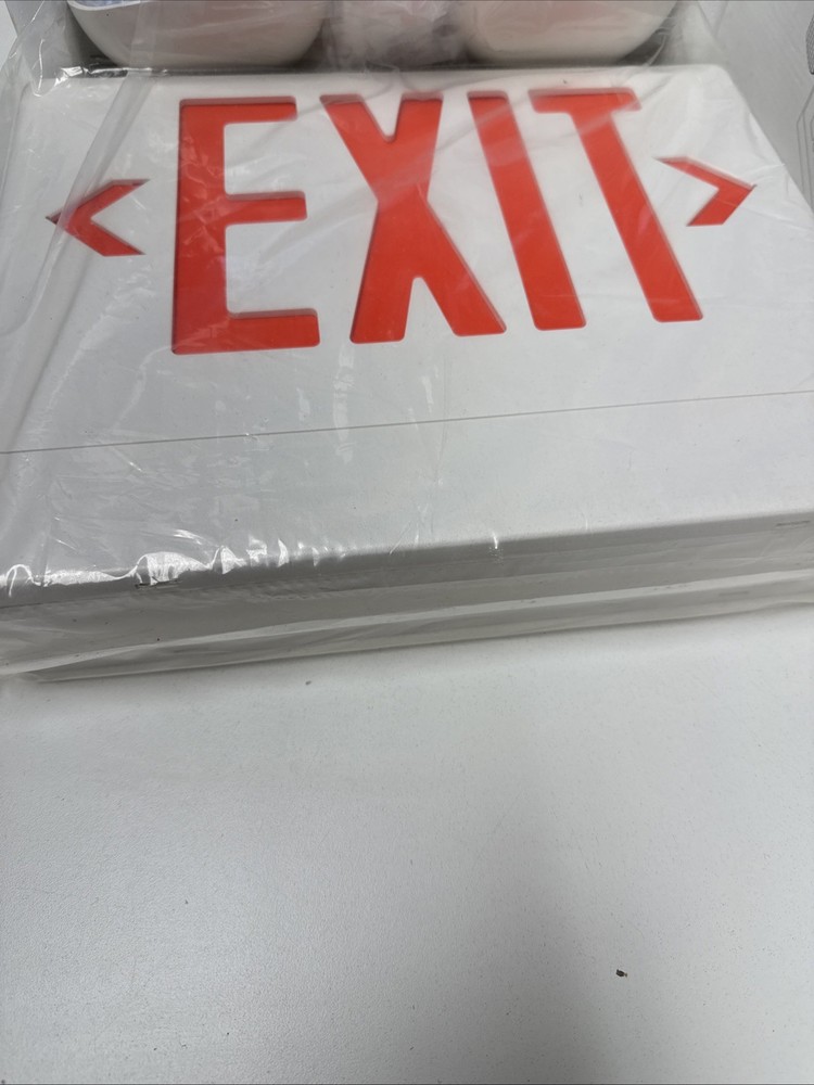 Emergi-Lite ELXN400RN LED Exit Head Emergency LED Combo