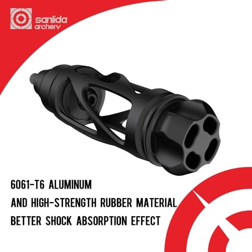 Archery Dragon 10 Stabilizer Bow Riser Extension Dampener, Quick Disconnect