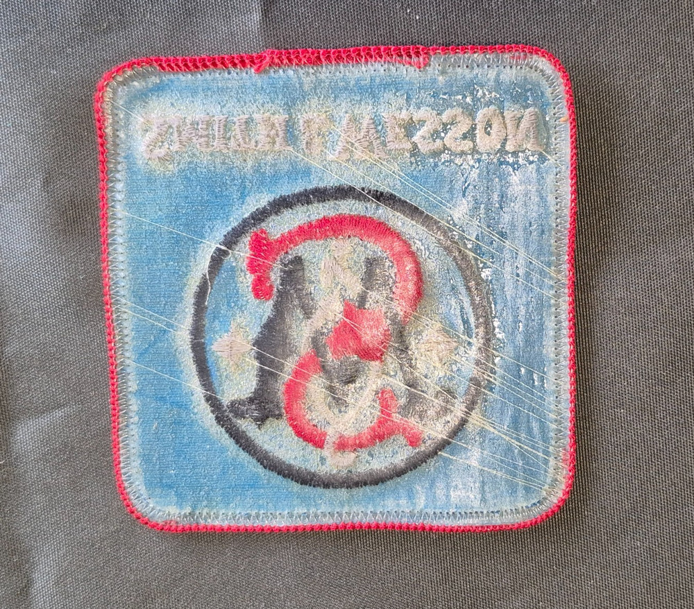 Vintage SMITH & WESSON PATCH Iron-on MINT Cond PF