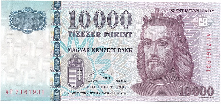 Hungary 10000 forint 1997 UNC