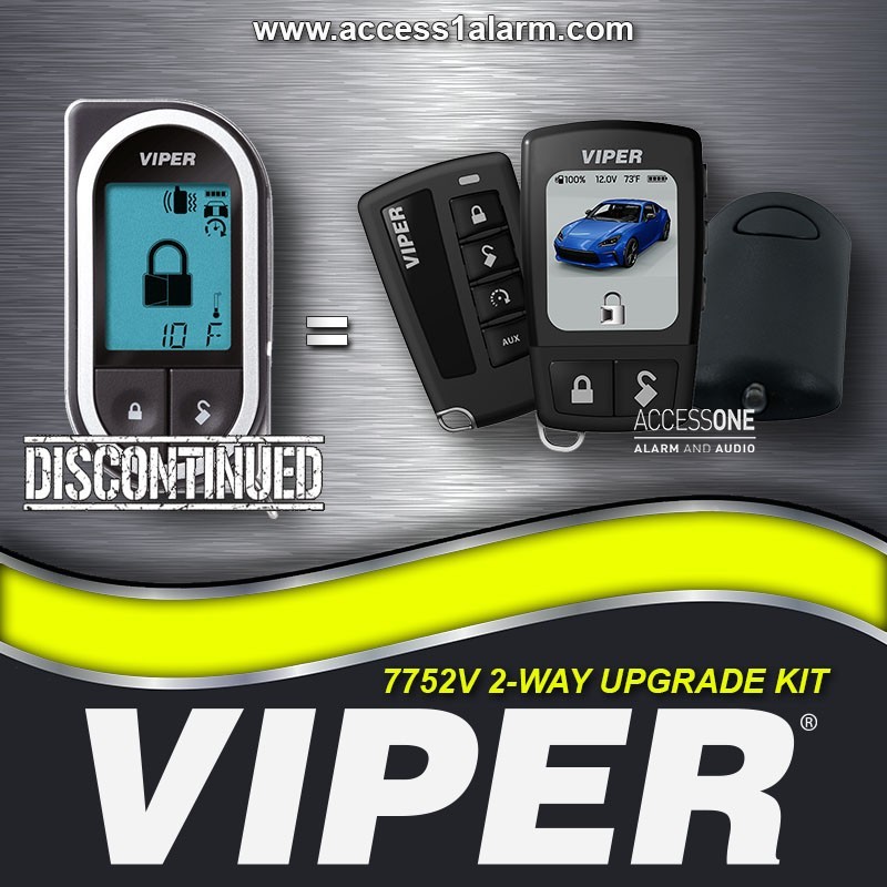 Viper 7752V 2-Way LCD Remote Control Replacement Kit For Viper 5704V - NEW 2026