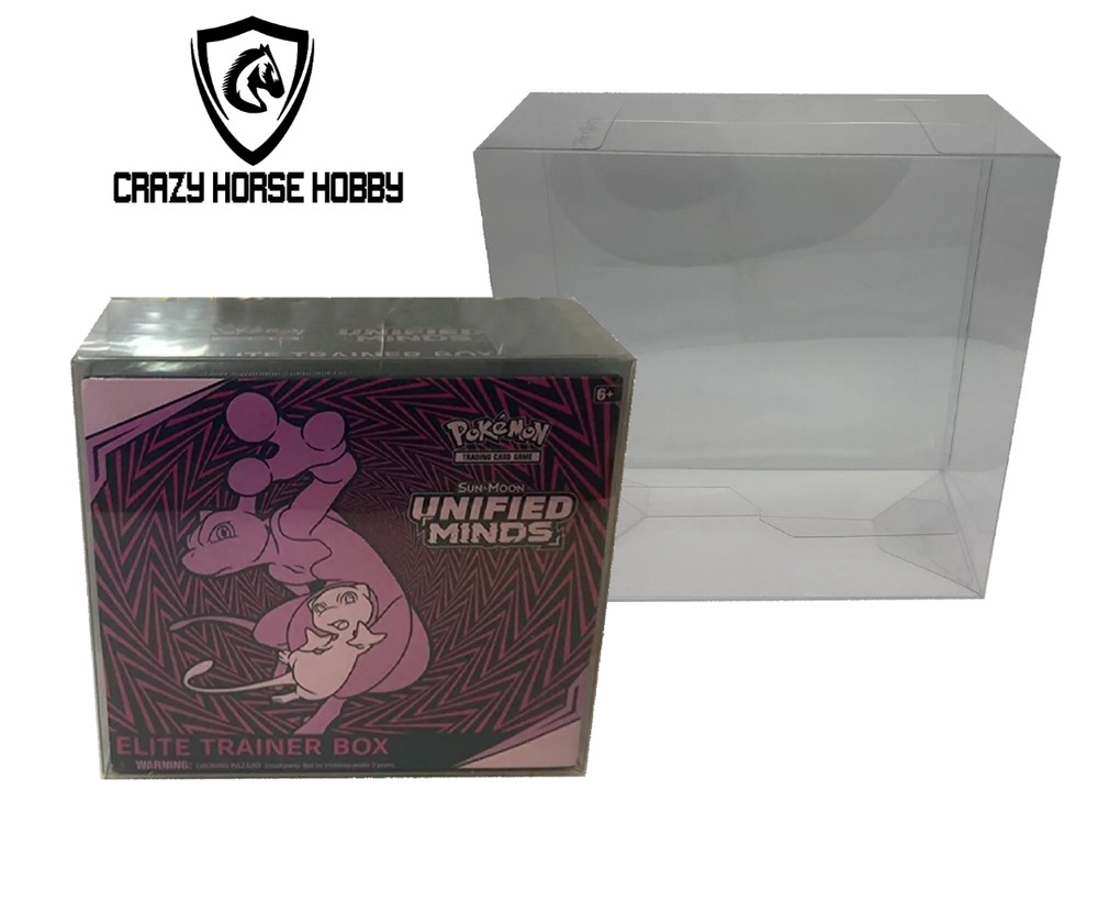 🔥🔥5x PVC Pokemon Elite Trainer Box ETB Plastic Protector Case HEAVY DUTY🔥🔥