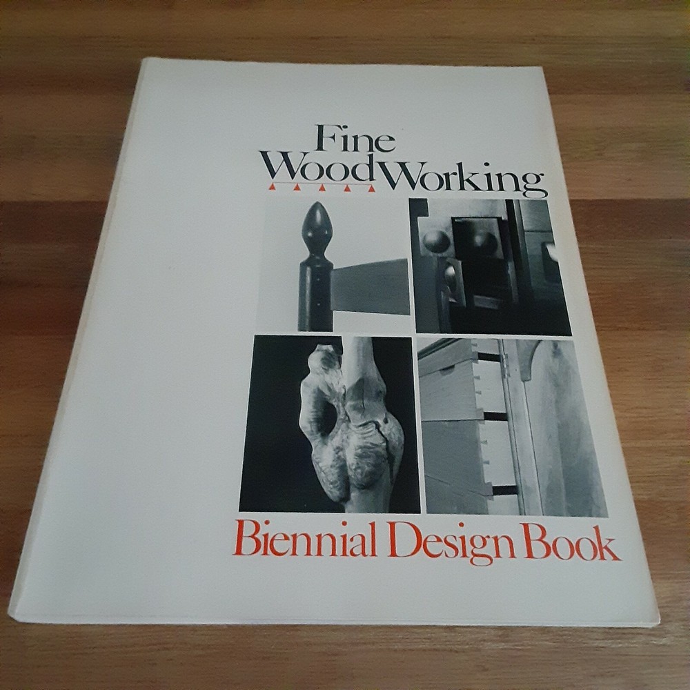 VTG WOODWORKING BOOK FINE WOODWORKING BIENNIAL DESIGN BOOK 1977