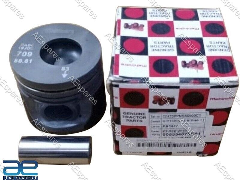 OEM 005554075R91 ENGINE PISTON AND PIN WITH CIRCLIPS FOR MAHINDRA TRACTOR