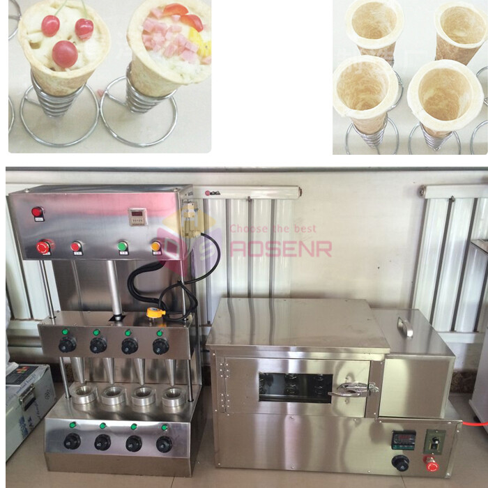 Electric Commercial Conical Pizza Maker Cone Pizza Machine Rotational Pizza Oven