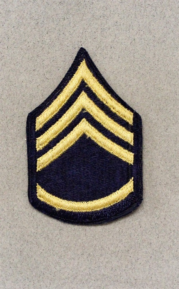 Army Chevron 1530: Non-Combat Sergeant, 2" - c.1948-51 (single)