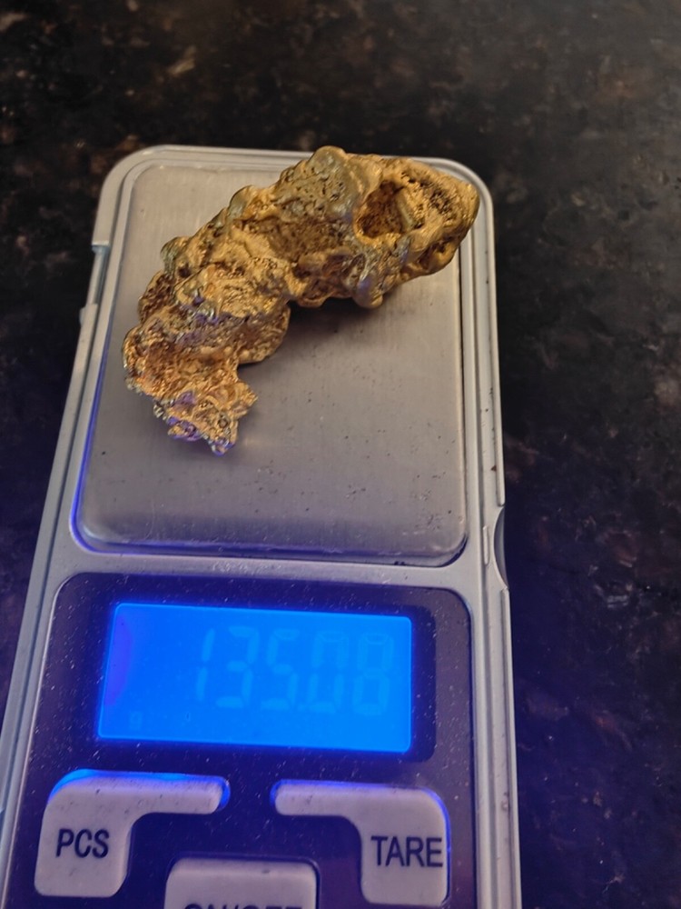 Australian Natural Gold Nugget 135 grams