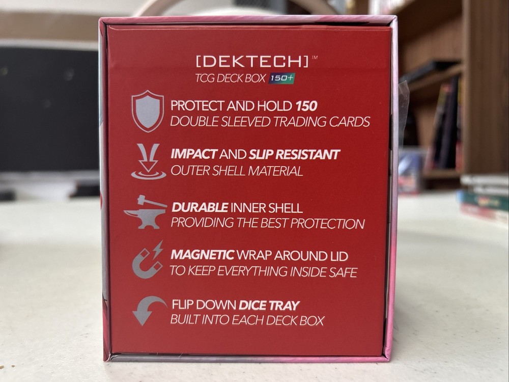 Gem Accessories Senpai - Lilly DekTech Deckbox TCG Brand New Accessory