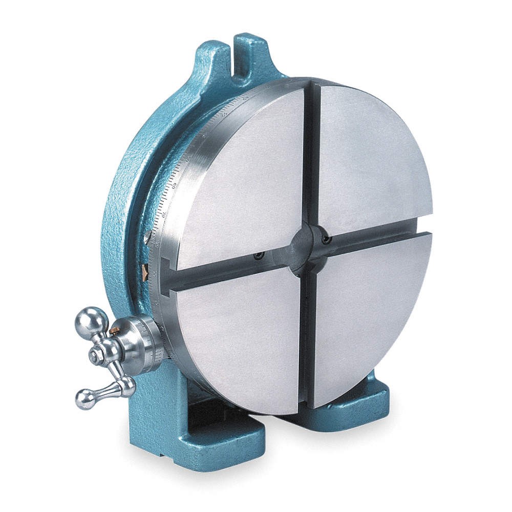 PALMGREN 9634105 Rotary Table,10",3-7/8" 2XUV1