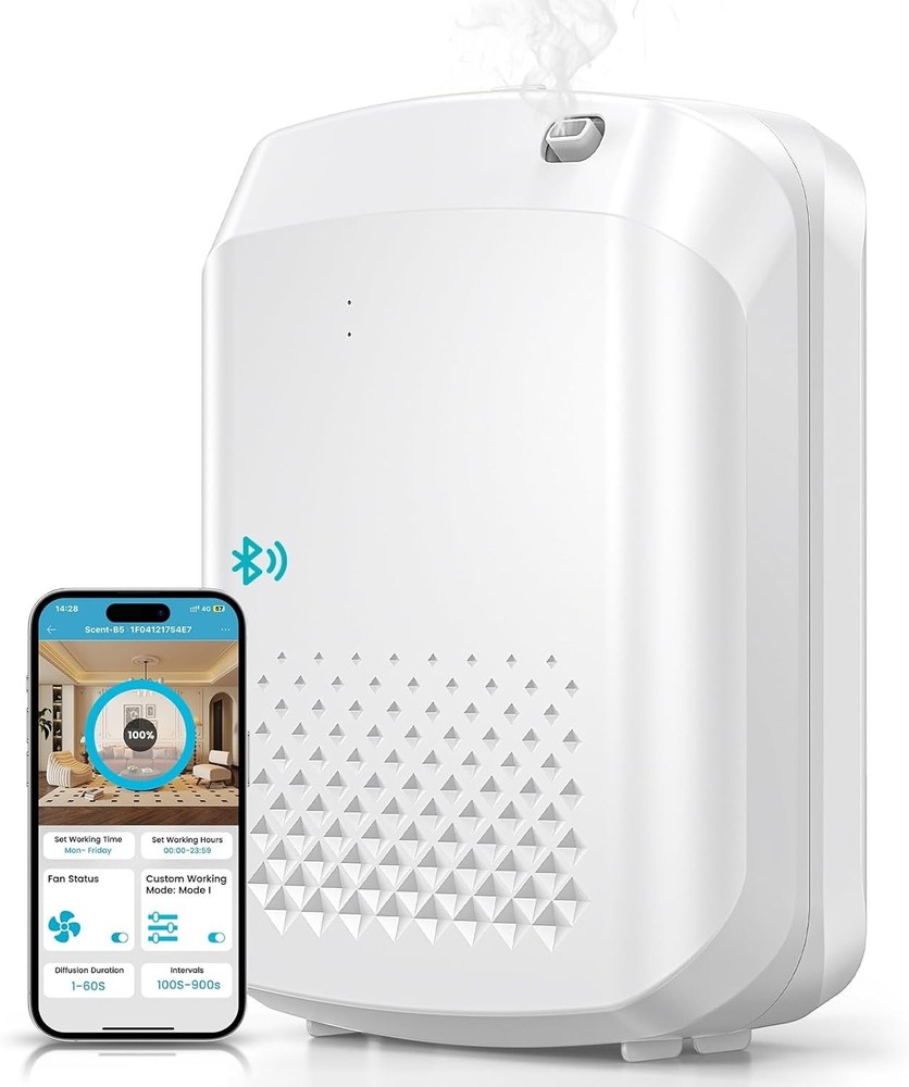 Waterless Essential Oil Diffuser 3000 Sq.Ft Coverage for Large Home Hotel Office