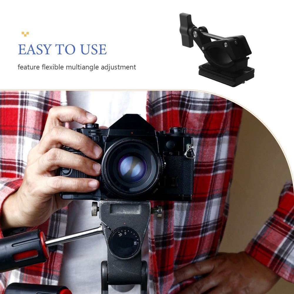Camera Clamp Mount Reflector Holder Heavy Duty Stage Light Mounts for
