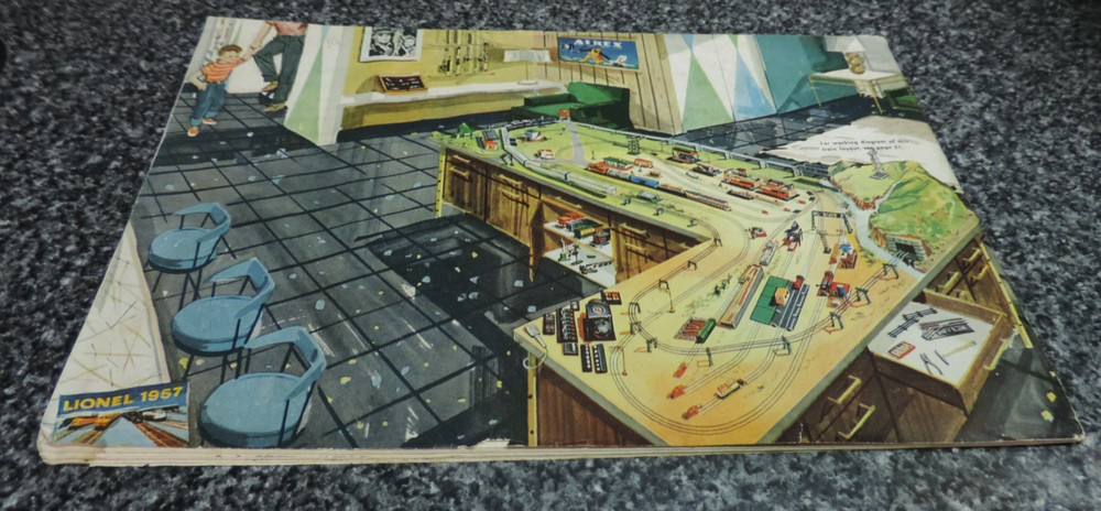 Vintage Original Lionel Train Catalog 0 Scale 1957