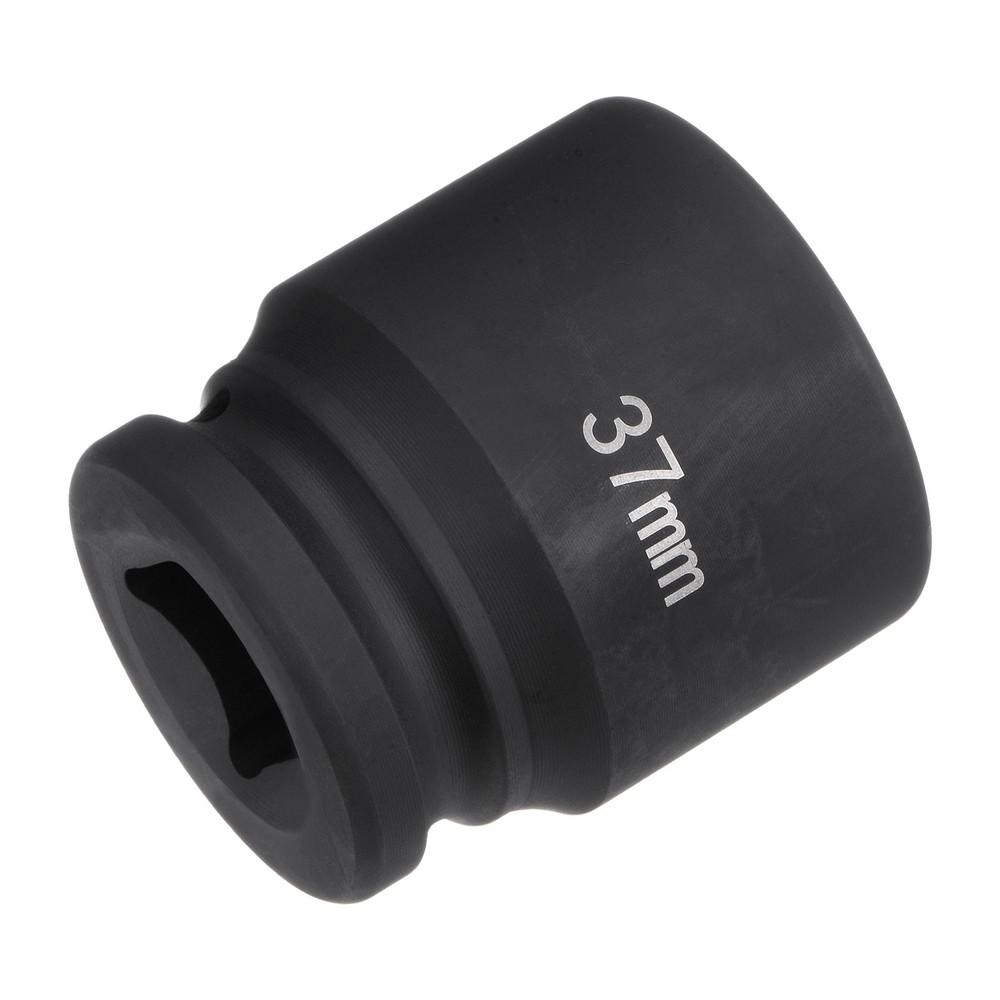 6-Point Impact Socket 3/4" Drive 37mm Metric 40Cr Impact Socket