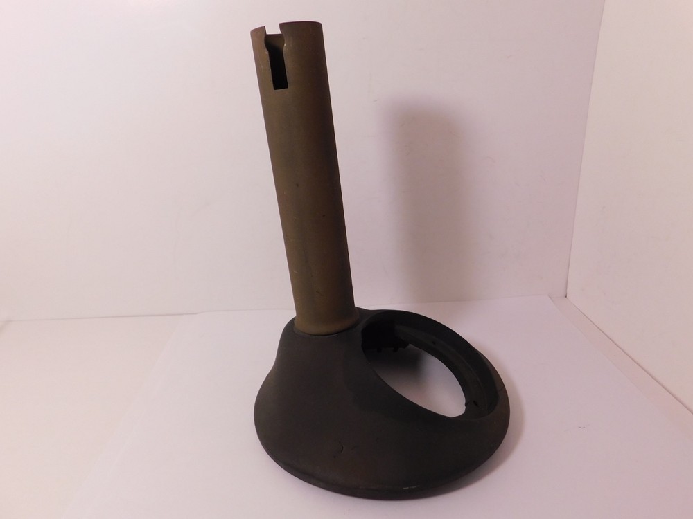 One Slightly Used Black Dial Candlestick Base w/Stem and Needs Restoring!