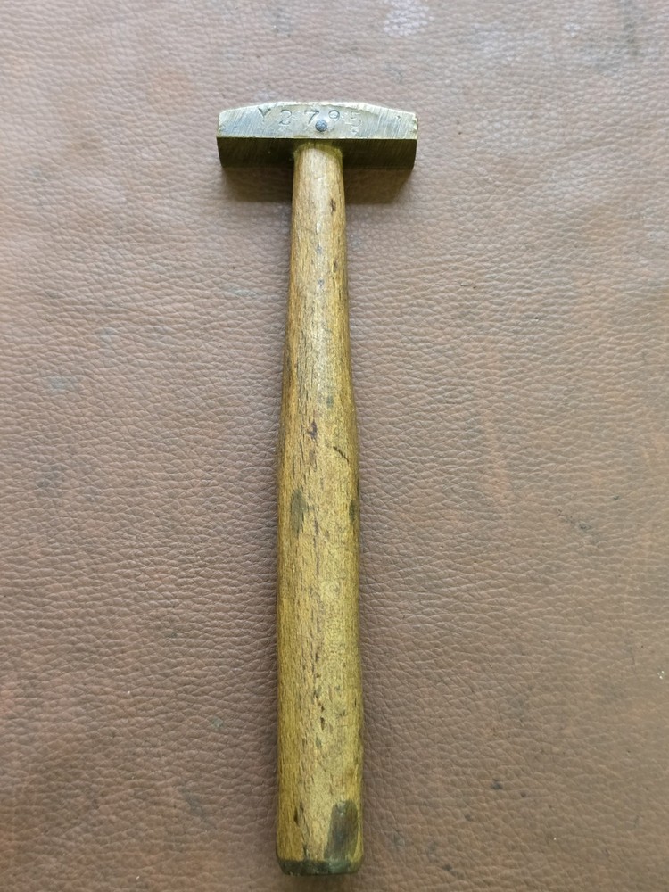 Vintage Brass Hammer Craftsman Made Small Hammer