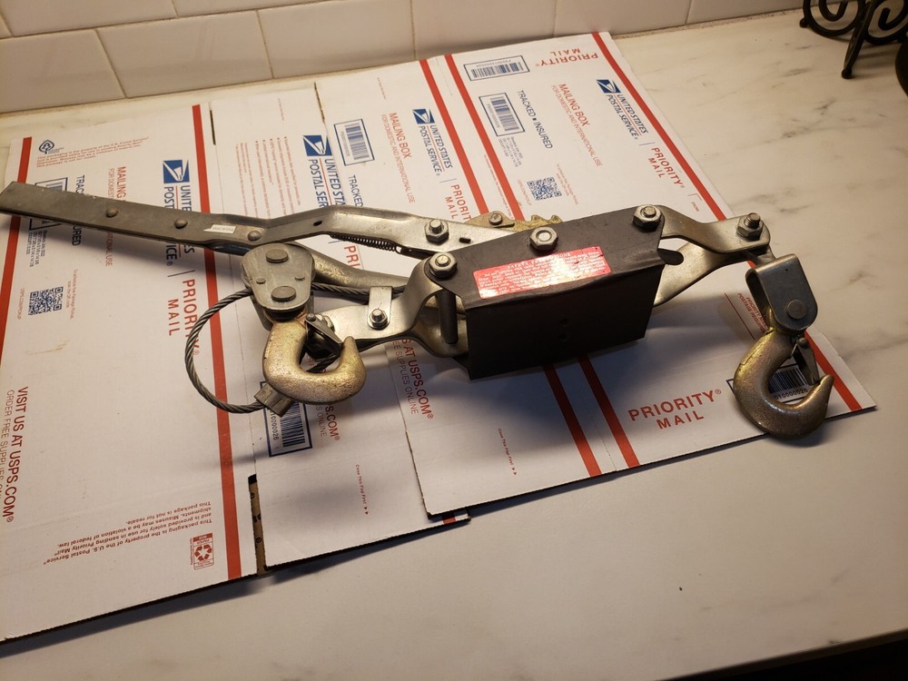 like Maasdam Pow'R Pull 1-Ton Capacity Model 144S-6 come-along cable winch china