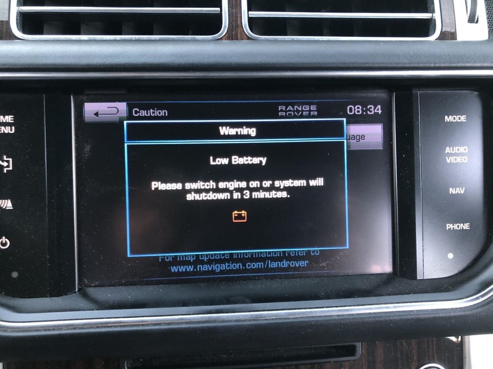 2013 RANGE ROVER Information Display Screen Color Touch                   918549