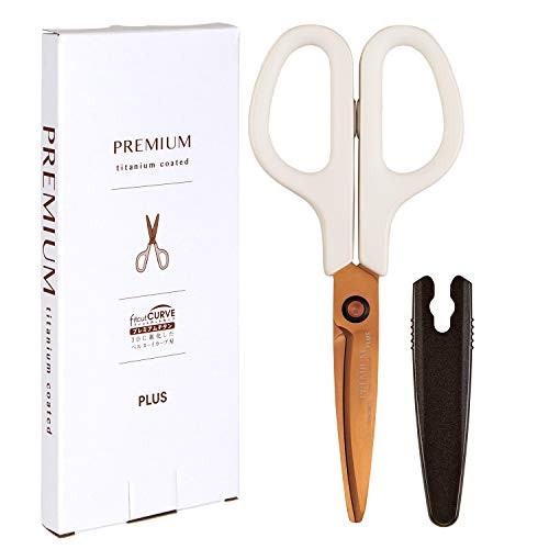 Plus Fit Cut Curve Scissors Ivory 35-720