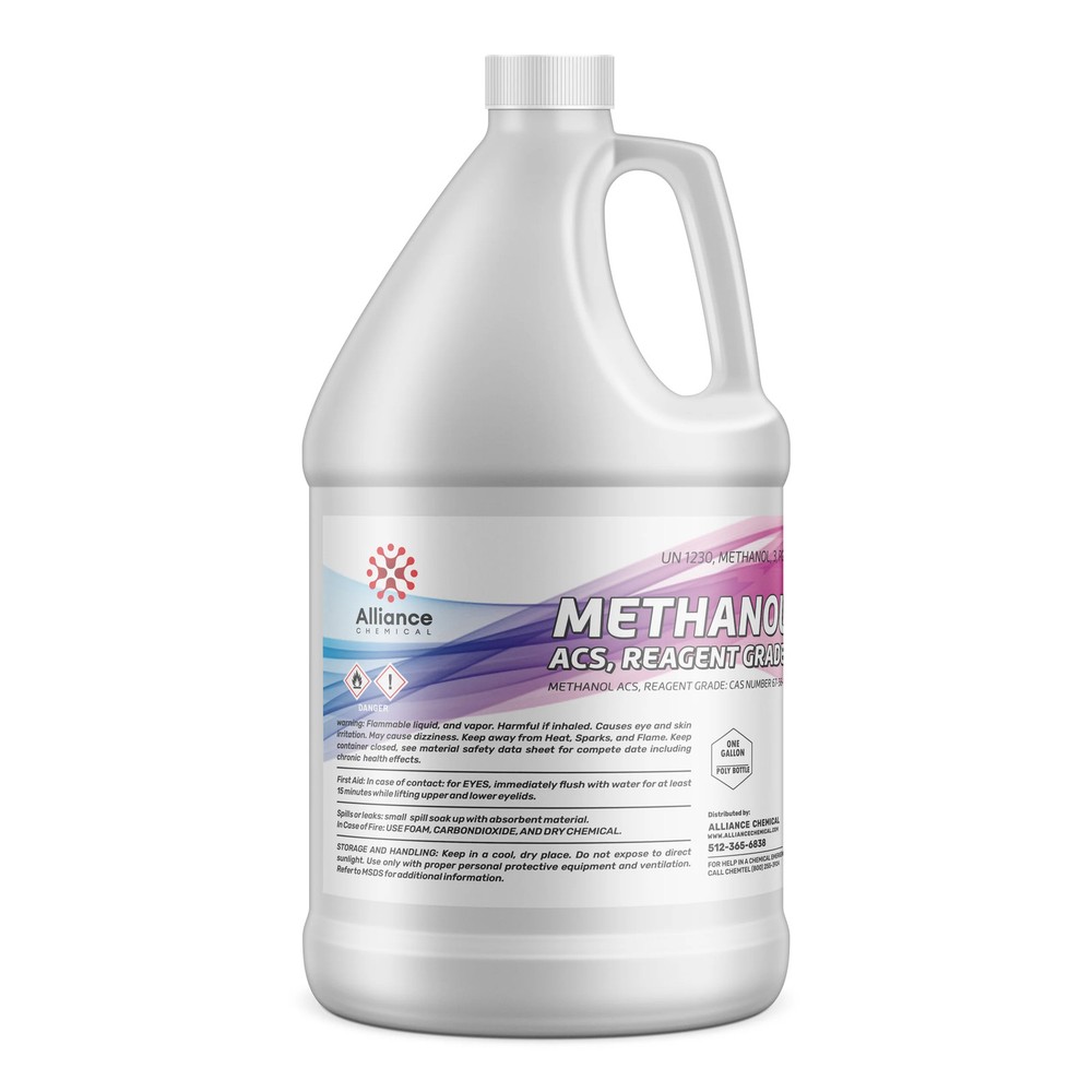 Methanol ACS Reagent Grade - 1 Gallon