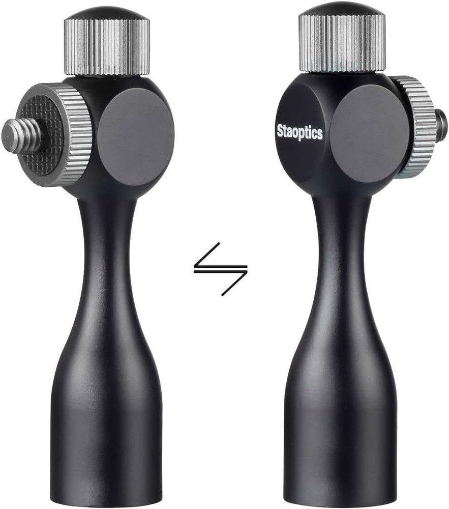 Binocular Tripod Adapter with Quick Release - Fits 8x32 to 25x70 Models
