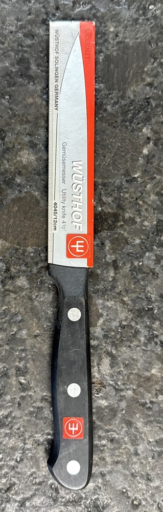 Wusthof Gourmet Utility  Knife - 4.5" Blade  4045/12cm