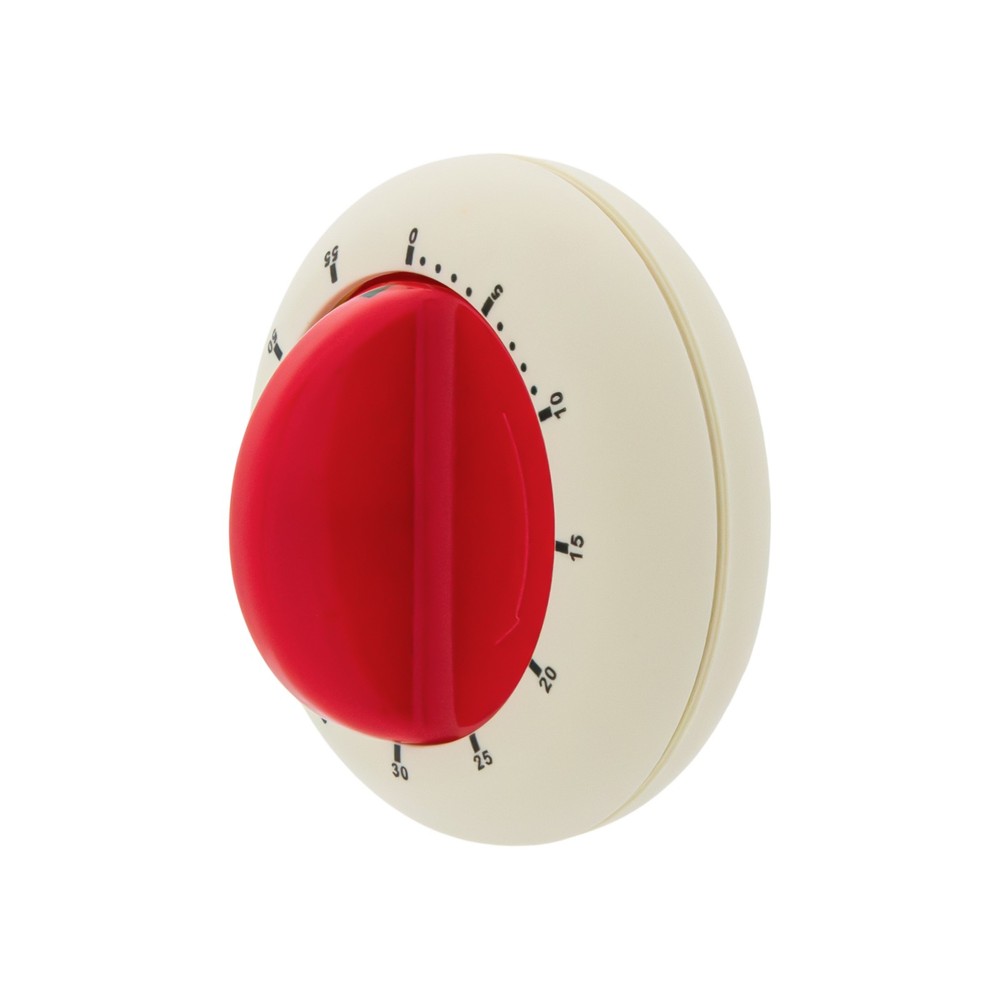 Smart Home 60 Minute Kitchen Multipurpose Round Mechanical Timers, 3 Pack