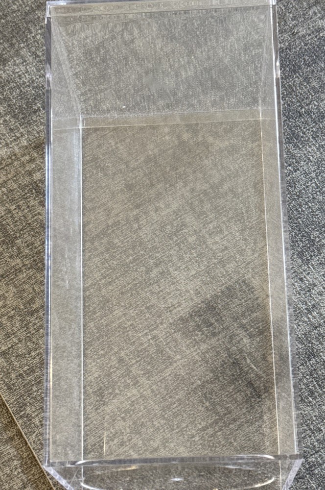 Acrylic Case Clear Horizontal 8x4x4" Side Load Action Figures Models Ty Beanies